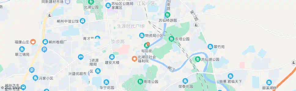 郴州东街桥_公交站地图_郴州公交_妙搜公交查询2025