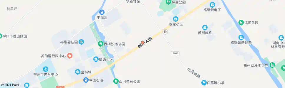 郴州塘家湾_公交站地图_郴州公交_妙搜公交查询2025