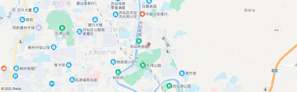 郴州市环卫处_公交站地图_郴州公交_妙搜公交查询2025