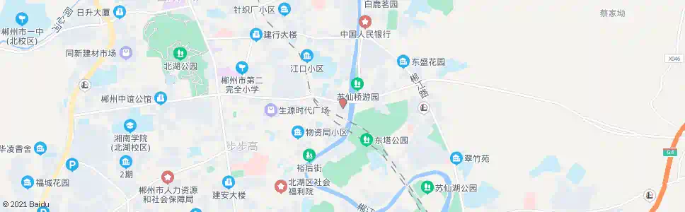 郴州万原家居购物广场(人民东路)_公交站地图_郴州公交_妙搜公交查询2025