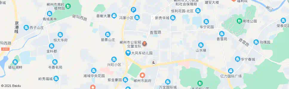 郴州交警队_公交站地图_郴州公交_妙搜公交查询2025
