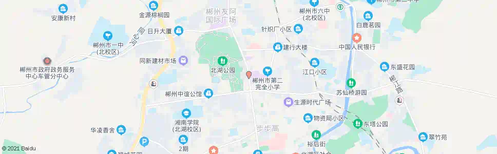 郴州国庆北路人民路口_公交站地图_郴州公交_妙搜公交查询2025