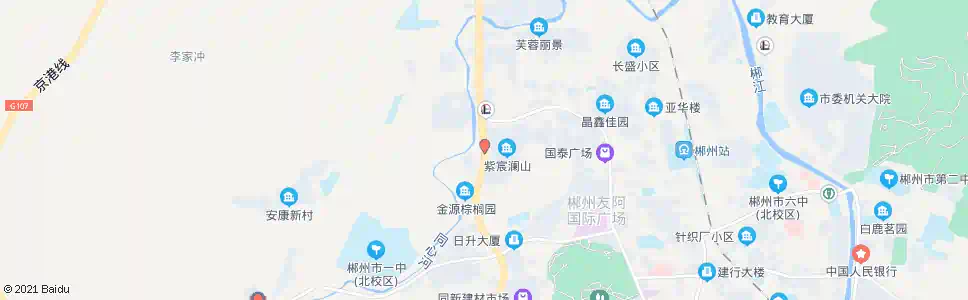 郴州轴承厂_公交站地图_郴州公交_妙搜公交查询2025