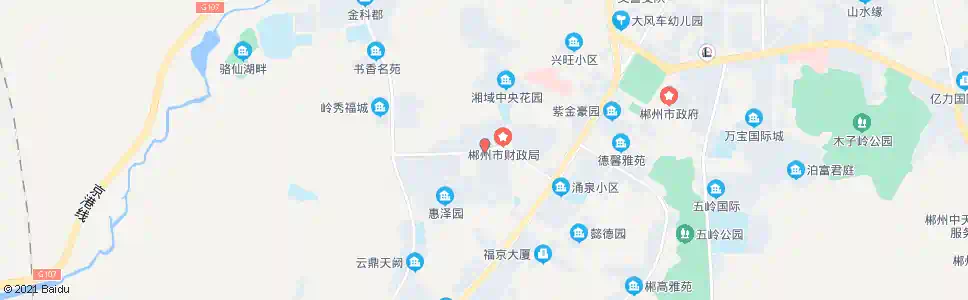 郴州惠泽园_公交站地图_郴州公交_妙搜公交查询2025