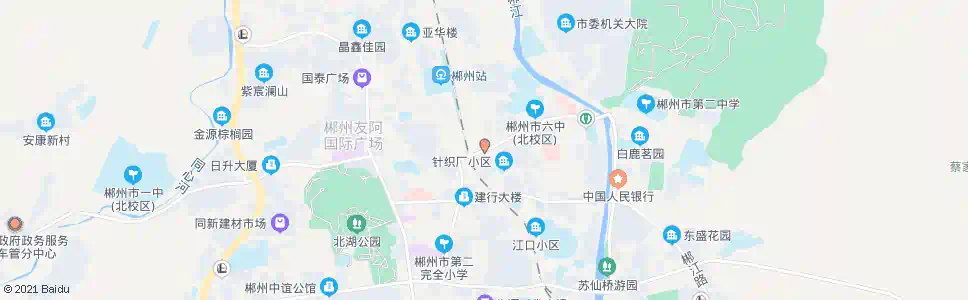 郴州飞虹桥_公交站地图_郴州公交_妙搜公交查询2025