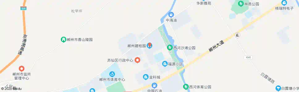 郴州碧桂园_公交站地图_郴州公交_妙搜公交查询2025