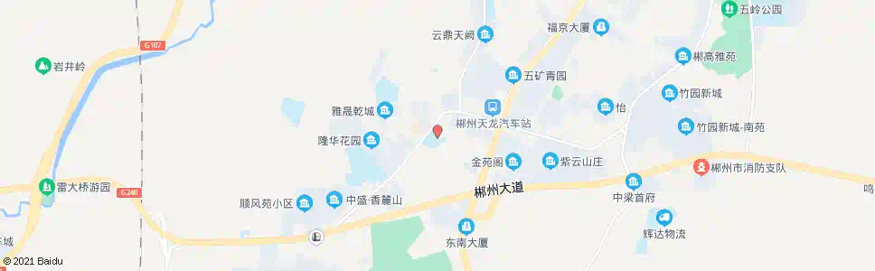 郴州明星学校_公交站地图_郴州公交_妙搜公交查询2025