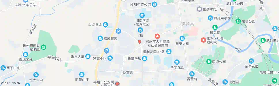 郴州五里堆路_公交站地图_郴州公交_妙搜公交查询2025