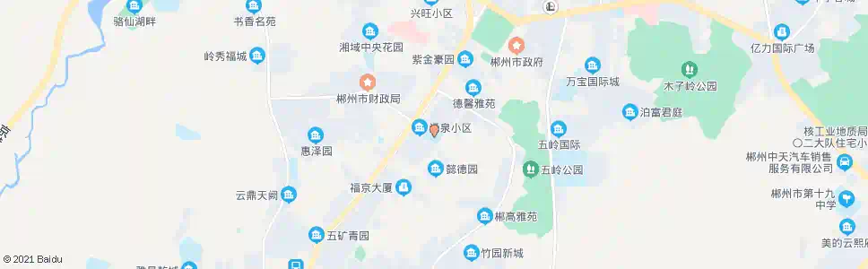 郴州涌泉小学_公交站地图_郴州公交_妙搜公交查询2025