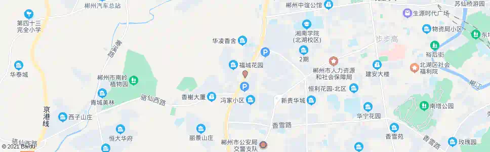 郴州北湖区政府_公交站地图_郴州公交_妙搜公交查询2025