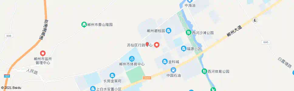 郴州桂园路口_公交站地图_郴州公交_妙搜公交查询2025