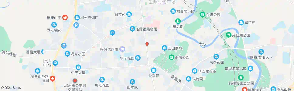 郴州中泰数码广场_公交站地图_郴州公交_妙搜公交查询2025