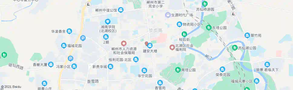 郴州国华医院_公交站地图_郴州公交_妙搜公交查询2025