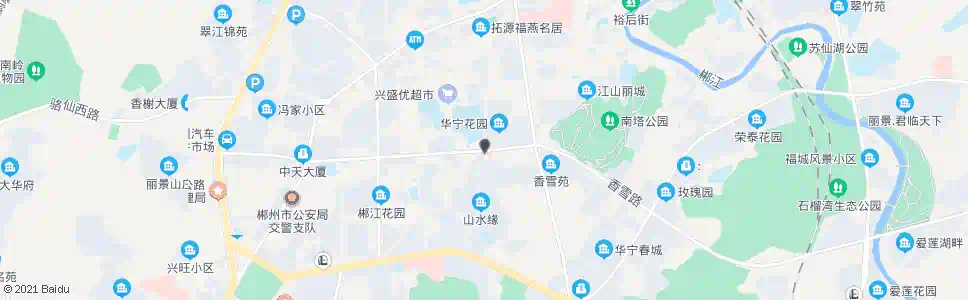 郴州华宁花园_公交站地图_郴州公交_妙搜公交查询2025