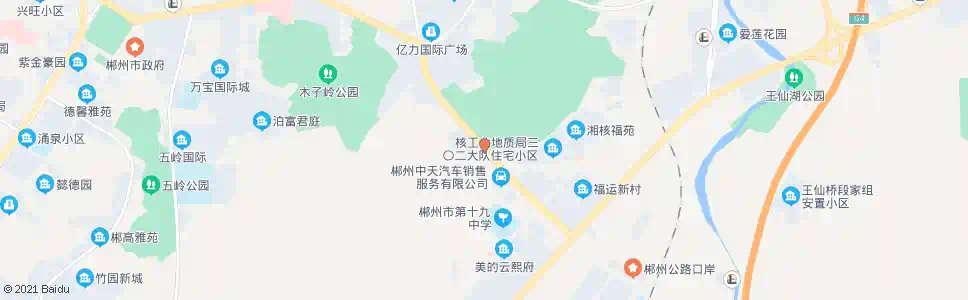 郴州梨树山村委会_公交站地图_郴州公交_妙搜公交查询2025
