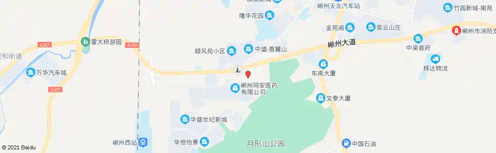 郴州兴城路_公交站地图_郴州公交_妙搜公交查询2025
