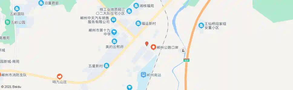 郴州湘南物流园_公交站地图_郴州公交_妙搜公交查询2025