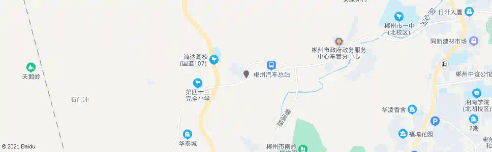 郴州高壁枢纽站_公交站地图_郴州公交_妙搜公交查询2025
