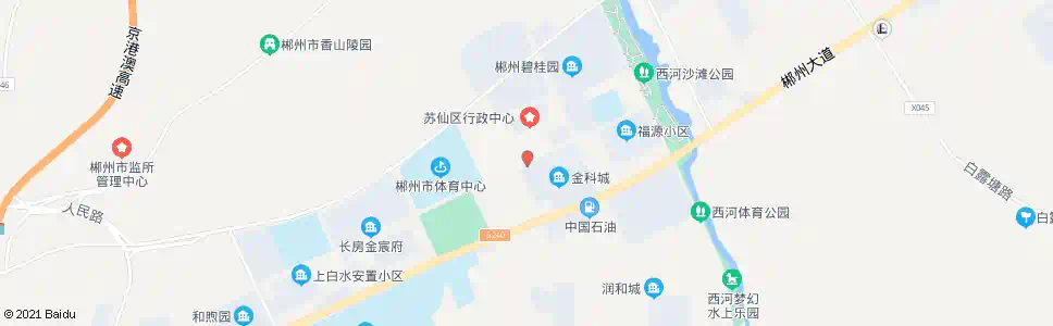 郴州苏仙区检察院_公交站地图_郴州公交_妙搜公交查询2025