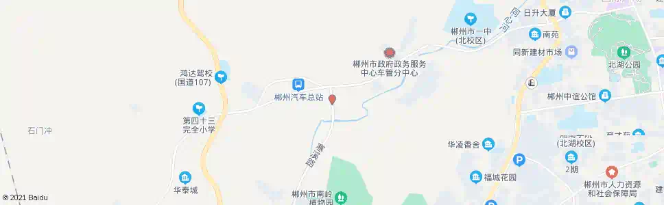 郴州寒溪路同心路口_公交站地图_郴州公交_妙搜公交查询2025