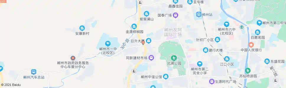 郴州立交桥_公交站地图_郴州公交_妙搜公交查询2025