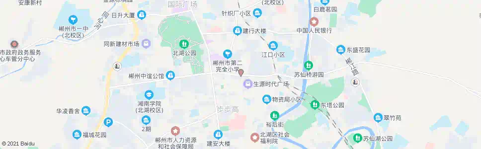 郴州人民电影院_公交站地图_郴州公交_妙搜公交查询2025