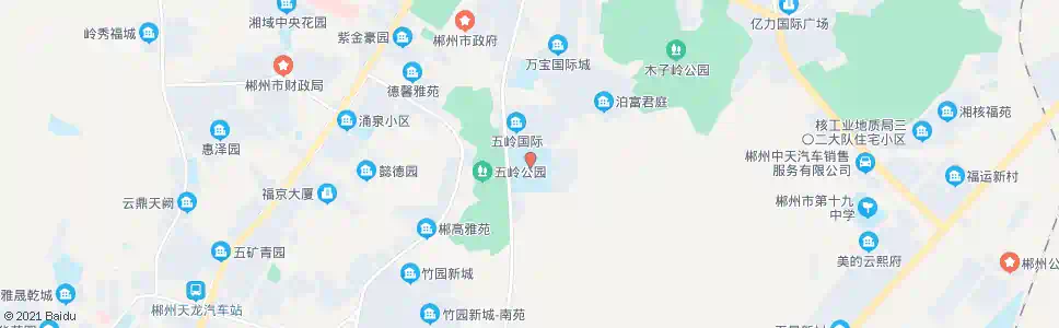 郴州三中_公交站地图_郴州公交_妙搜公交查询2025