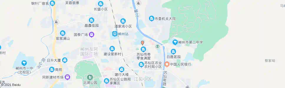 郴州市六中北校区_公交站地图_郴州公交_妙搜公交查询2025
