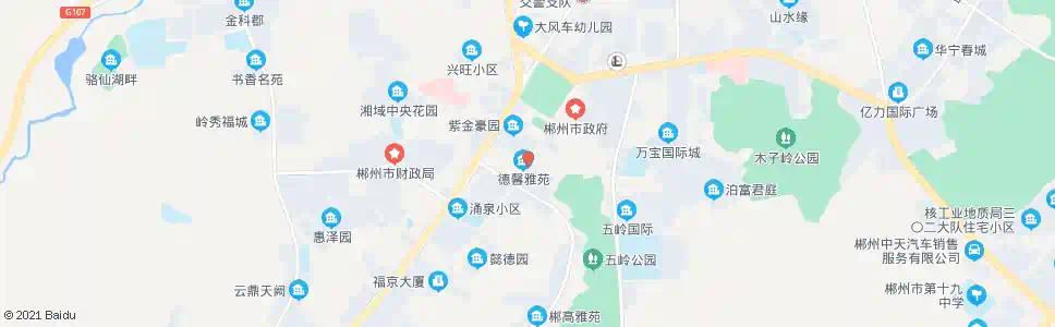 郴州七星大市场_公交站地图_郴州公交_妙搜公交查询2025