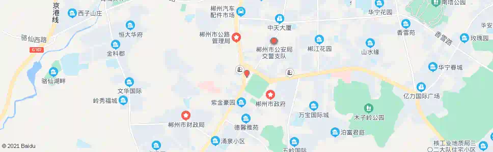 郴州五岭广场西_公交站地图_郴州公交_妙搜公交查询2025