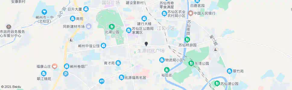 郴州人民电影院(天翼大厦)_公交站地图_郴州公交_妙搜公交查询2025