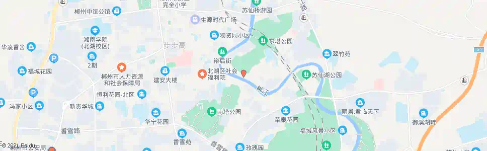 郴州牙石桥_公交站地图_郴州公交_妙搜公交查询2025