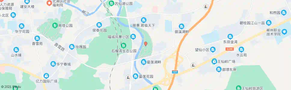郴州爱莲湖(市演艺中心)_公交站地图_郴州公交_妙搜公交查询2025