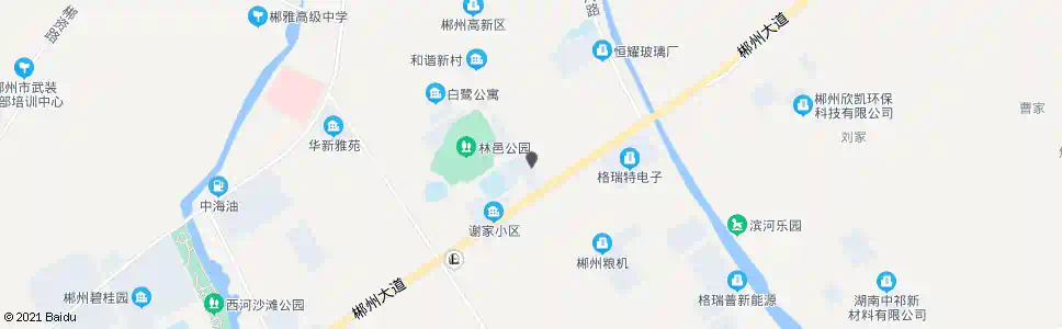 郴州板桥花园_公交站地图_郴州公交_妙搜公交查询2025