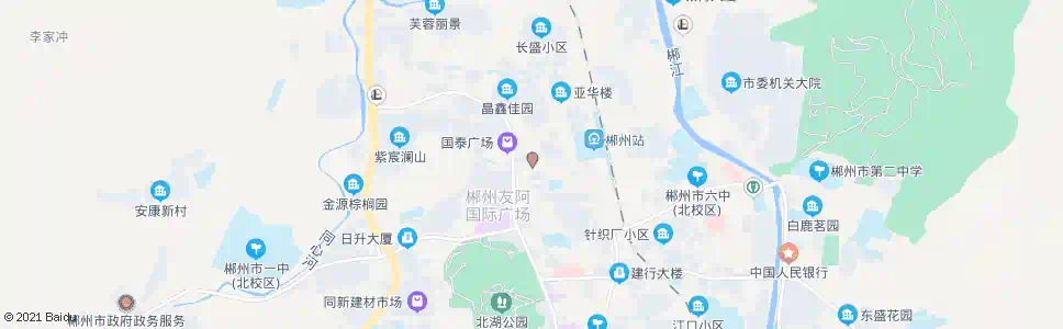 郴州升平路_公交站地图_郴州公交_妙搜公交查询2025
