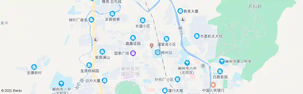 郴州电脑城_公交站地图_郴州公交_妙搜公交查询2025