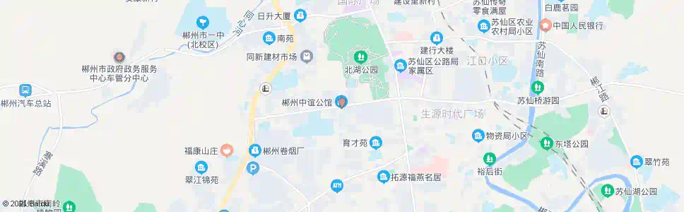 郴州交通银行_公交站地图_郴州公交_妙搜公交查询2025