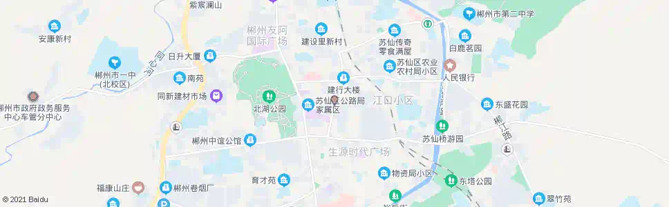 郴州北湖路_公交站地图_郴州公交_妙搜公交查询2025
