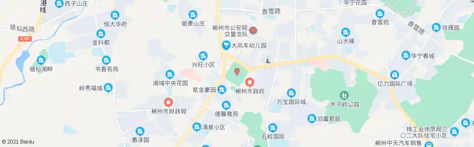 郴州五岭广场_公交站地图_郴州公交_妙搜公交查询2025