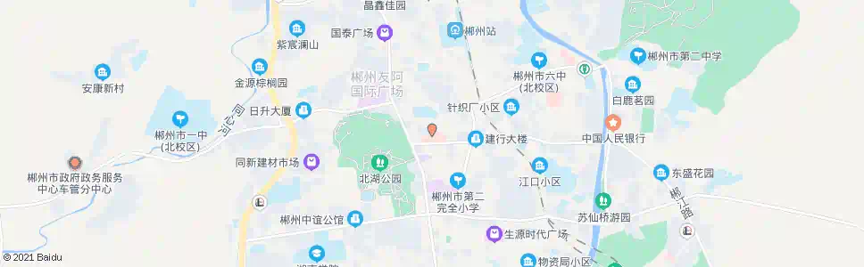 郴州第三人民医院_公交站地图_郴州公交_妙搜公交查询2025