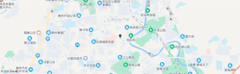 郴州南街_公交站地图_郴州公交_妙搜公交查询2025