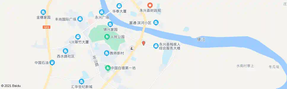 郴州银都花园_公交站地图_郴州公交_妙搜公交查询2025