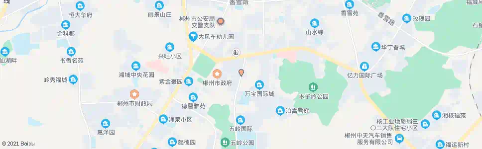 郴州市政府东门_公交站地图_郴州公交_妙搜公交查询2025