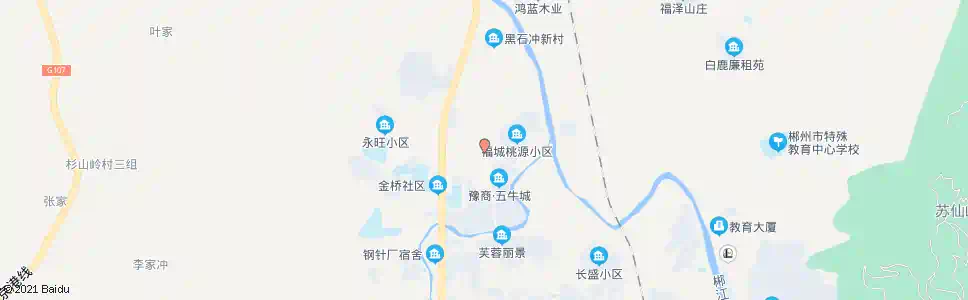 郴州福城桃源_公交站地图_郴州公交_妙搜公交查询2025