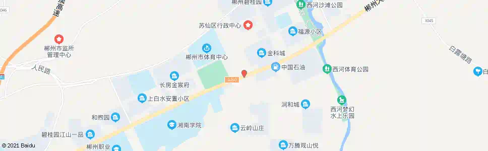 郴州高斯贝尔_公交站地图_郴州公交_妙搜公交查询2025
