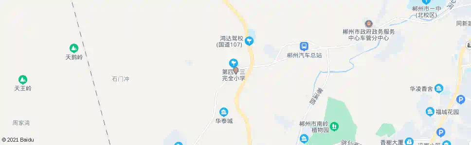 郴州高壁四组_公交站地图_郴州公交_妙搜公交查询2025