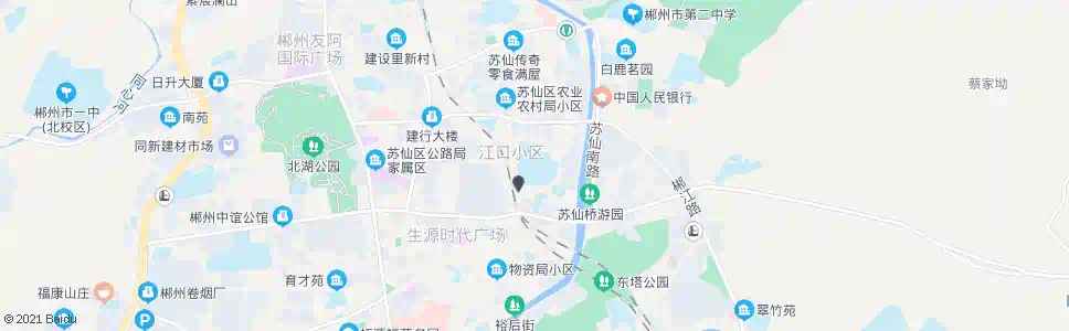 郴州市一中_公交站地图_郴州公交_妙搜公交查询2025