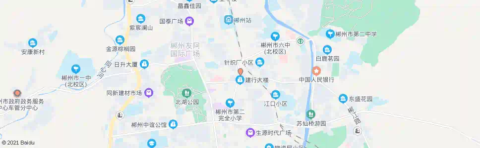 郴州市青少年宫_公交站地图_郴州公交_妙搜公交查询2025