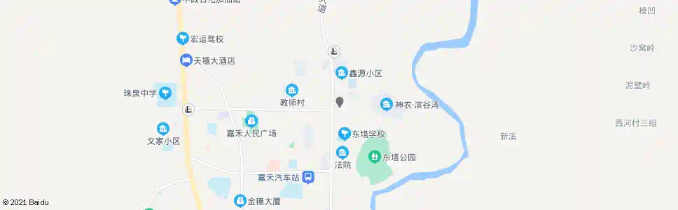 郴州嘉禾大市场_公交站地图_郴州公交_妙搜公交查询2025