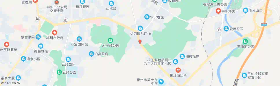 郴州南郊变电站(一品城)_公交站地图_郴州公交_妙搜公交查询2025